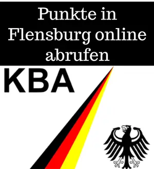 Anleitung: So kann man einfach die Punkte in Flensburg online abfragen